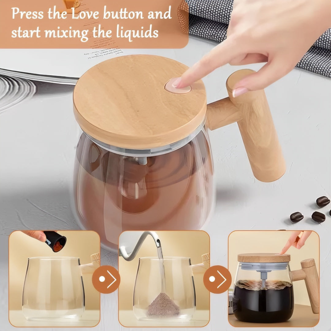 Electric Self-Stirring Mug