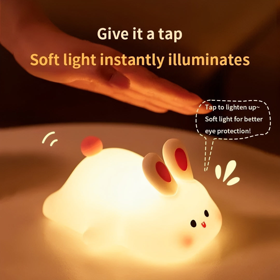 Bunny Silicone Night Lamp or a Sleeping Rabbit Night Light.
