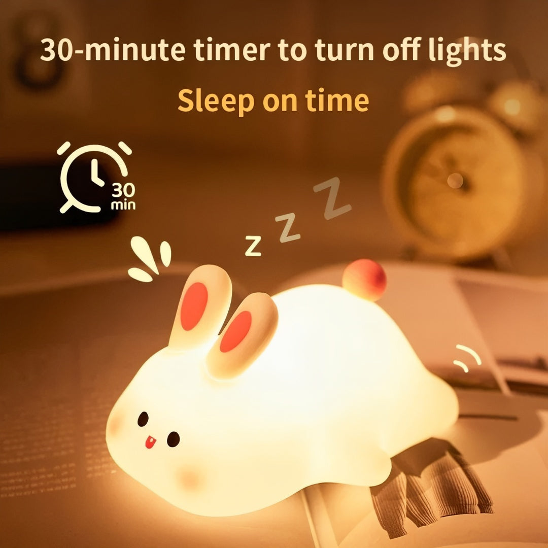 Bunny Silicone Night Lamp or a Sleeping Rabbit Night Light.