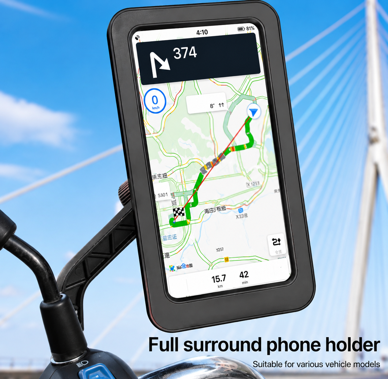 Waterproof Motorcycle Phone Holder