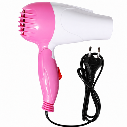 Nova Hair Dryer NV 1290 Providing Durable Quality Comfortable Use Reliable Performance Smooth Handling (Random Color)